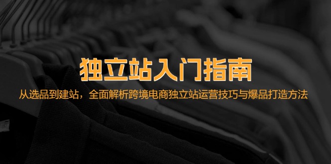 独立站入门指南：从选品到建站，全面解析跨境电商独立站运营技巧与爆品…-七七创业网